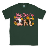 Sports Green holy cow i'm one Classic Tee - MaliasSmallBusiness