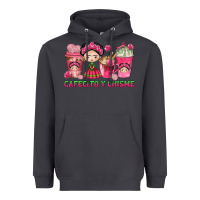 Smoke cafecito y chisme with coffee cups Heavyweight Hoodie - texasbilliewilder