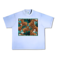 Grape Ice turquoises gemstones cowhide highlands cow Urban Heavy Tee - BarkalooDesign