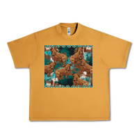 Peanut Butter turquoises gemstones cowhide highlands cow Urban Heavy Tee - BarkalooDesign