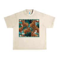 Turquoises Gemstones Cowhide Highlands Cow Urban Heavy Tee | Teevron