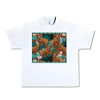 White turquoises gemstones cowhide highlands cow Urban Heavy Tee - BarkalooDesign