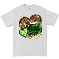 Dove Grey St. Patrick's Day hearts Premium Tee - Neo Western