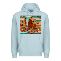 Blue Mist football hereford sunflower tumbler Premium Hoodie - JahusDesignShop
