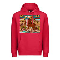 Cardinal football hereford sunflower tumbler Premium Hoodie - JahusDesignShop