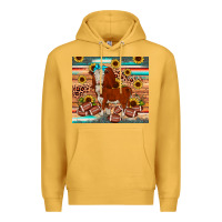 Mustard football hereford sunflower tumbler Premium Hoodie - JahusDesignShop