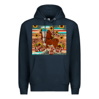 Navy football hereford sunflower tumbler Premium Hoodie - JahusDesignShop