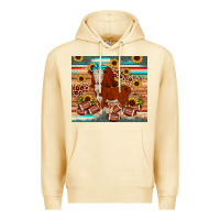 Pina Colada football hereford sunflower tumbler Premium Hoodie - JahusDesignShop