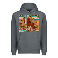 Rock football hereford sunflower tumbler Premium Hoodie - JahusDesignShop