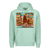 Seafoam football hereford sunflower tumbler Premium Hoodie - JahusDesignShop
