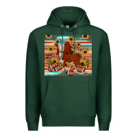 Sports Green football hereford sunflower tumbler Premium Hoodie - JahusDesignShop