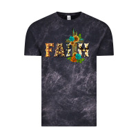 Cloud Black faith with cross Vintage Tee - BarkalooDesign