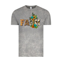 Cloud Rock faith with cross Vintage Tee - BarkalooDesign