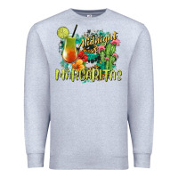 Heather Grey Midnight Margaritas Premium Sweatshirt - texasbilliewilder