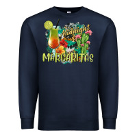 Navy Midnight Margaritas Premium Sweatshirt - texasbilliewilder