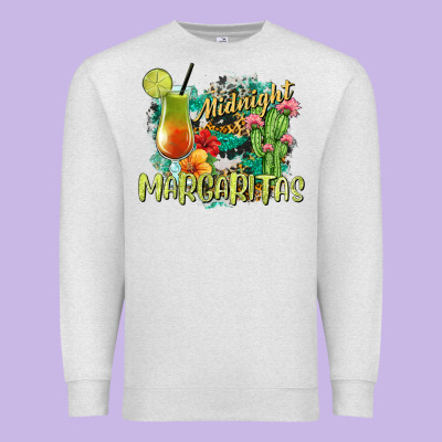 Midnight Margaritas Premium Sweatshirt Designed By Texasbilliewilder
