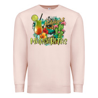 Pale Pink Midnight Margaritas Premium Sweatshirt - texasbilliewilder