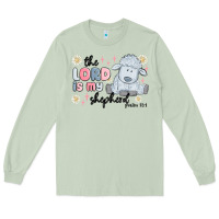 Matcha the lord is my shepherd Long Sleeve Tee - MaliasSmallBusiness