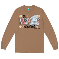 Toasted Coconut the lord is my shepherd Long Sleeve Tee - MaliasSmallBusiness
