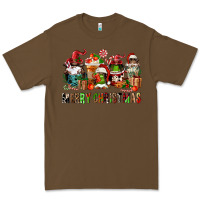 Cacao merry christmas coffee afro gnomies Premium Tee - FaDigitalArtStudio