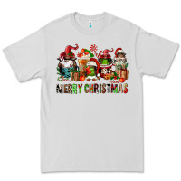 Dove Grey merry christmas coffee afro gnomies Premium Tee - FaDigitalArtStudio