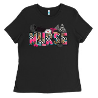 Black race nurse Ladies Tee - Zillion Design Studio