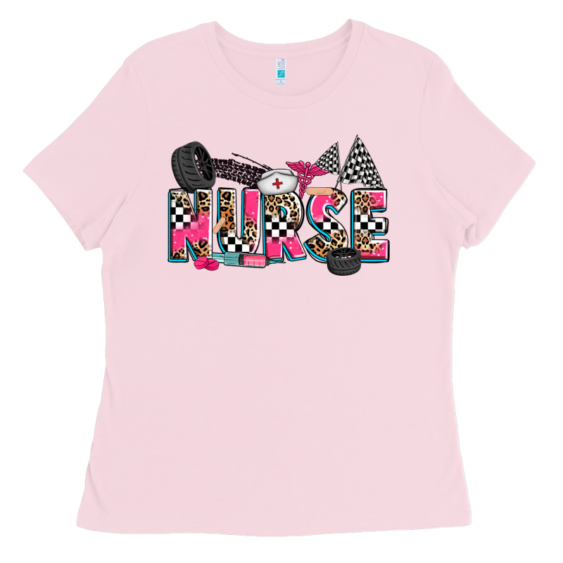 Race Nurse Ladies Tee by Zillion Design Studio | Teevron