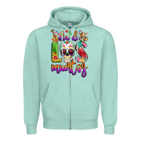 Dia De Los Muertos Zipper Hoodie | Teevron