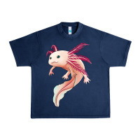 Navy axolotl Urban Heavy Tee - Jasminsmagicworld