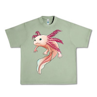 Oil Green axolotl Urban Heavy Tee - Jasminsmagicworld