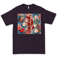 Plum baseball Premium Tee - AdoDesignShop