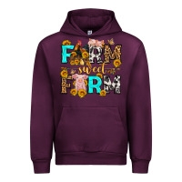 Mauve Wine farm sweet farm western  olivia Urban Hoodie - OliviaCreatesArt