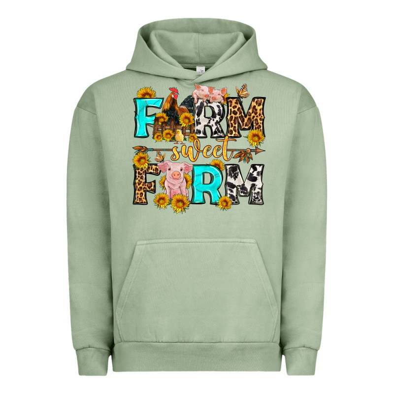 Farm Sweet Farm Western  Olivia Urban Hoodie by OliviaCreatesArt | Teevron