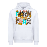 White farm sweet farm western  olivia Urban Hoodie - OliviaCreatesArt