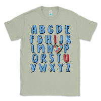 Matcha alphabet autism awareness Classic Tee - MaliasSmallBusiness