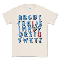 Natural alphabet autism awareness Classic Tee - MaliasSmallBusiness