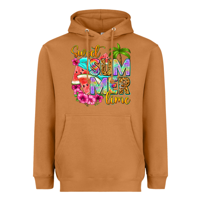 Sweet Summer Time Heavyweight Hoodie by NancyCooperArtShop | Teevron