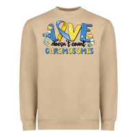 Mushroom love dose count chromosomes Heavyweight Sweatshirt - MaliasSmallBusiness