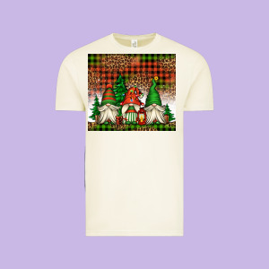 Christmas Gnomes Vintage Tee Designed By Jasminsmagicworld