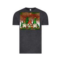 Vintage Black Christmas gnomes Vintage Tee - Jasminsmagicworld