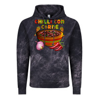 Cloud Black chilli con carne  with chilli pepper Vintage Hoodie - AdoDesignShop