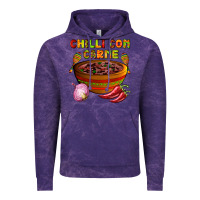Cloud Purple chilli con carne  with chilli pepper Vintage Hoodie - AdoDesignShop