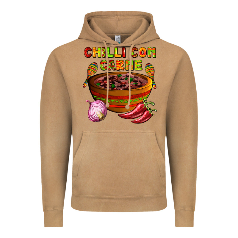 Chilli Con Carne  With Chilli Pepper Vintage Hoodie by AdoDesignShop | Teevron