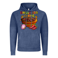 Vintage Denim chilli con carne  with chilli pepper Vintage Hoodie - AdoDesignShop