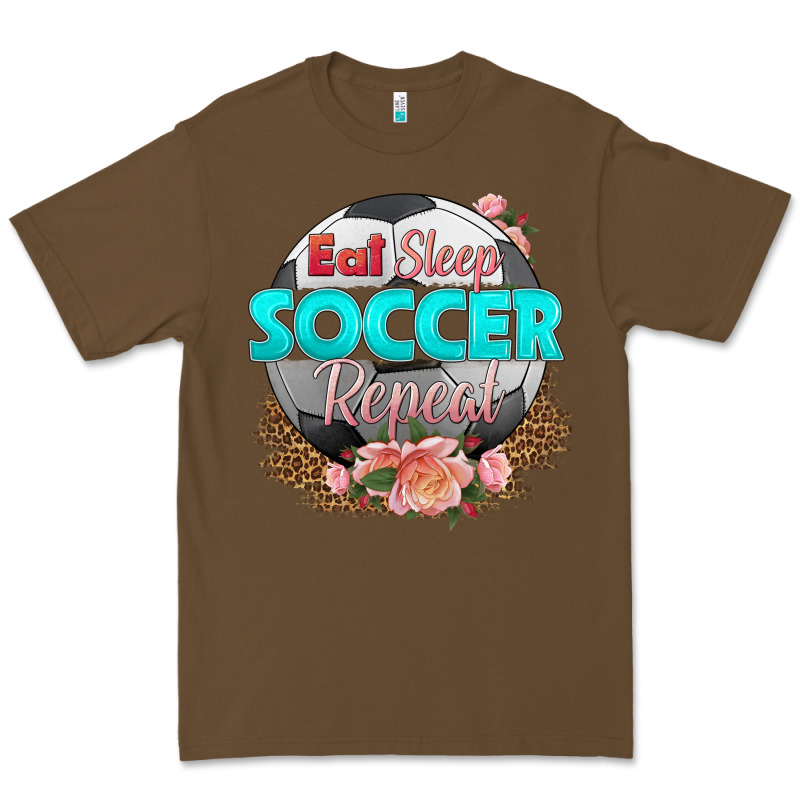 Eat Sleep Soccer Repeat Premium Tee by HRA Design Shop | Teevron