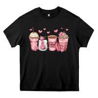 Black mother's day floral coffee cups Heavy Core Tee - Zillion Design Studio