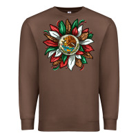 Chestnut Mexican Sunflower Premium Sweatshirt - texasbilliewilder