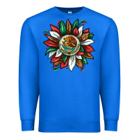 True Royal Mexican Sunflower Premium Sweatshirt - texasbilliewilder