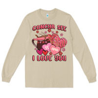 Mushroom concha see te amo  i love you Long Sleeve Tee - MaliasSmallBusiness
