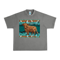 Tornado turquoises gemstones cowhide highland cow Urban Heavy Tee - BarkalooDesign
